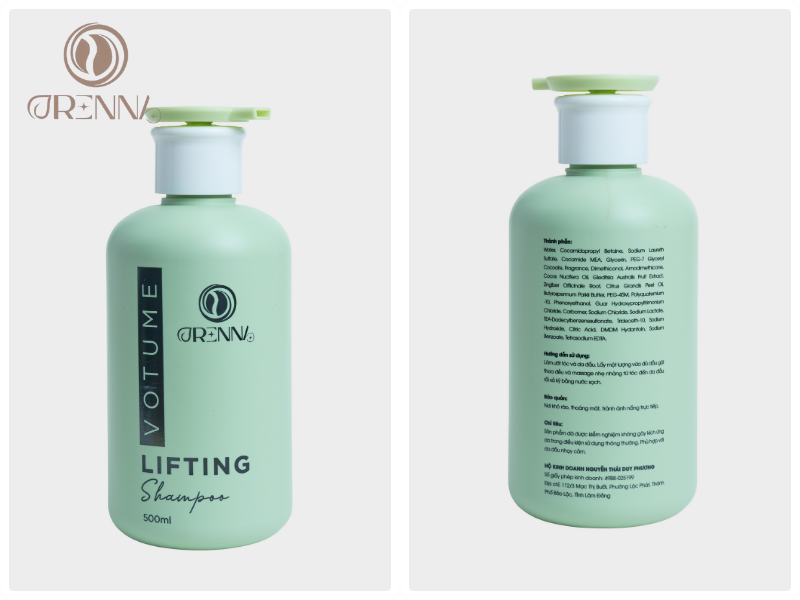 Dầu gội sạch gàu Thuần Chay Lifting Volume (ORENNA)