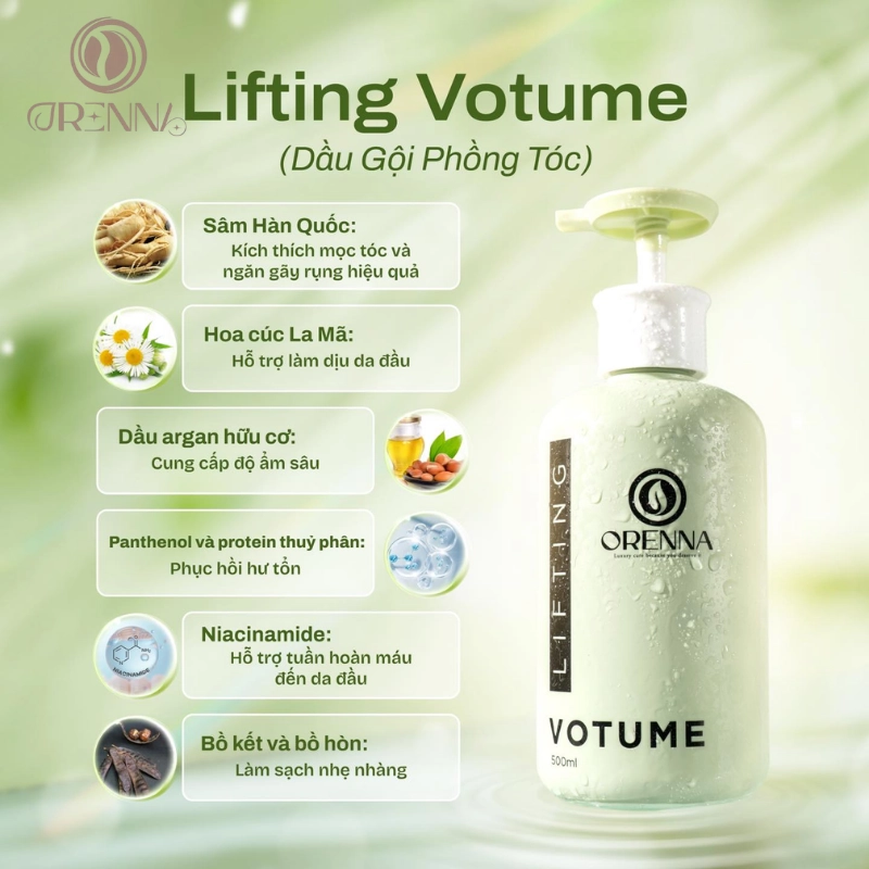 Dầu gội thuần chay trị tóc dầu