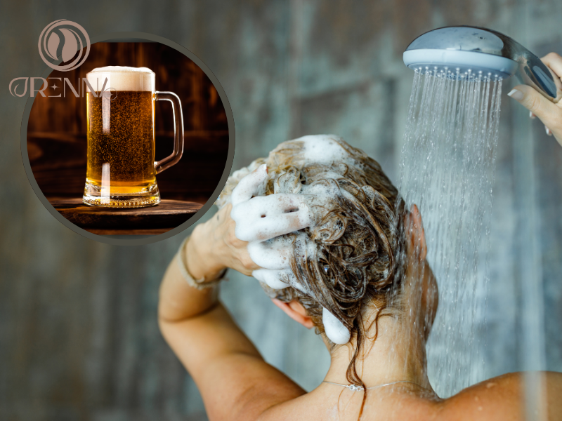 Hướng dẫn chi tiết cách gội đầu bằng bia trị gàu tại nhà