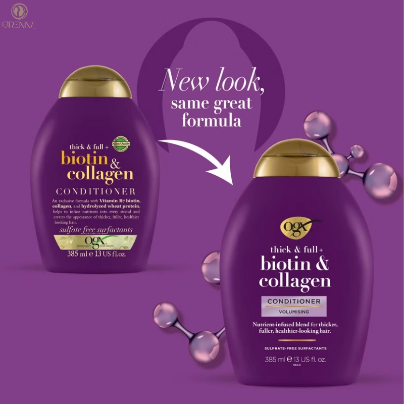 Dầu Xả OGX Biotin & Collagen