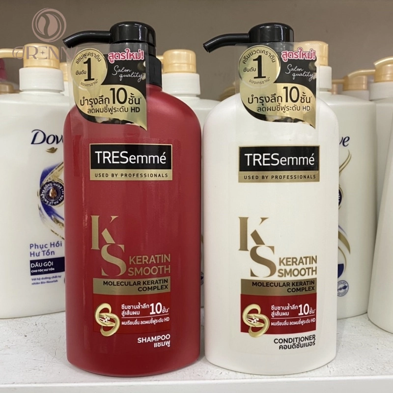 Dầu gội phục hồi tóc khô xơ TRESemmé Keratin Smooth Shampoo