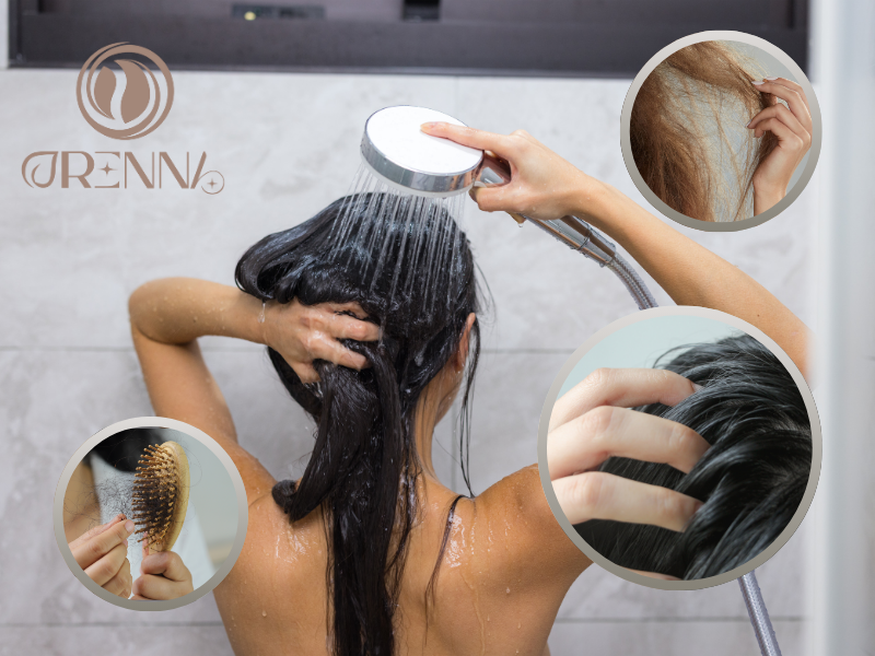 Điều gì xảy ra khi gội đầu quá nhiều?