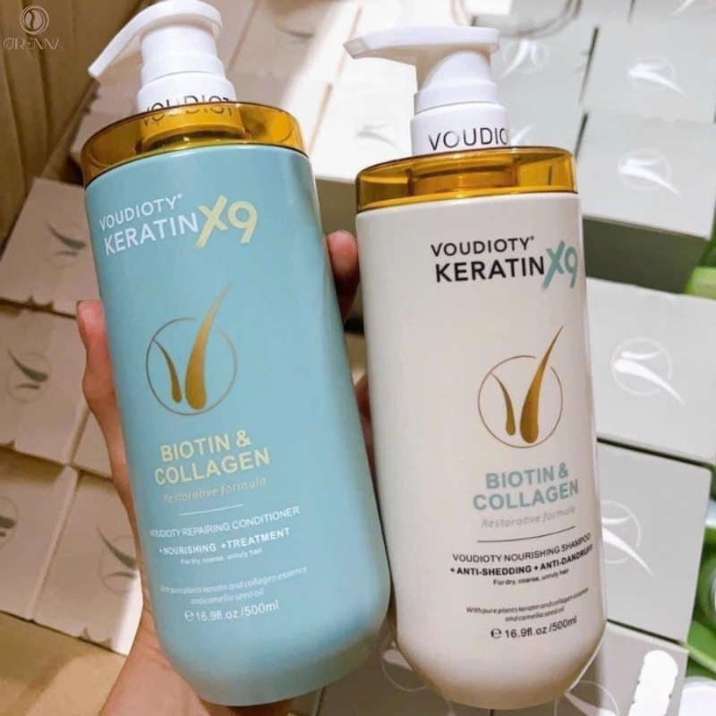 Dầu gội Voudioty: Phục hồi hư tổn, dưỡng ẩm sâu