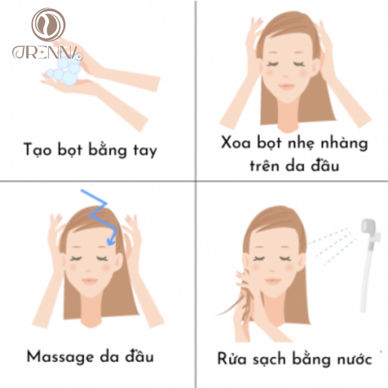 Gội đầu đúng cách