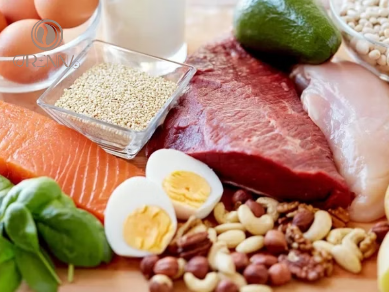 Chế độ dinh dưỡng rất quan trọng trong việc cung cấp dưỡng chất cho tóc