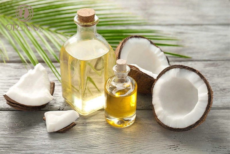 Ủ tóc bằng dầu dừa/dầu argan/dầu oliu