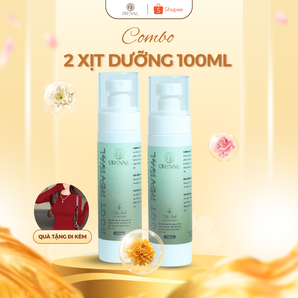 Xịt Đôi Mọc Tóc Orenna – Nuôi Dưỡng Tóc Chắc Khỏe, Phục Hồi Hư Tổn, Giảm Gãy Rụng