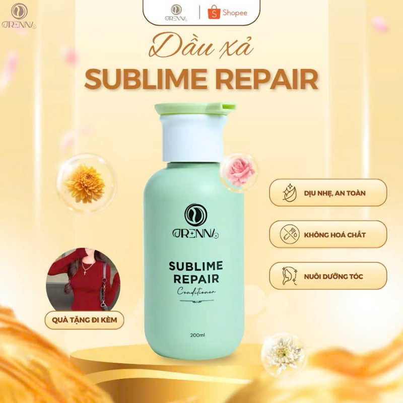 Dầu xả thuần chay Orenna Sublime Repair