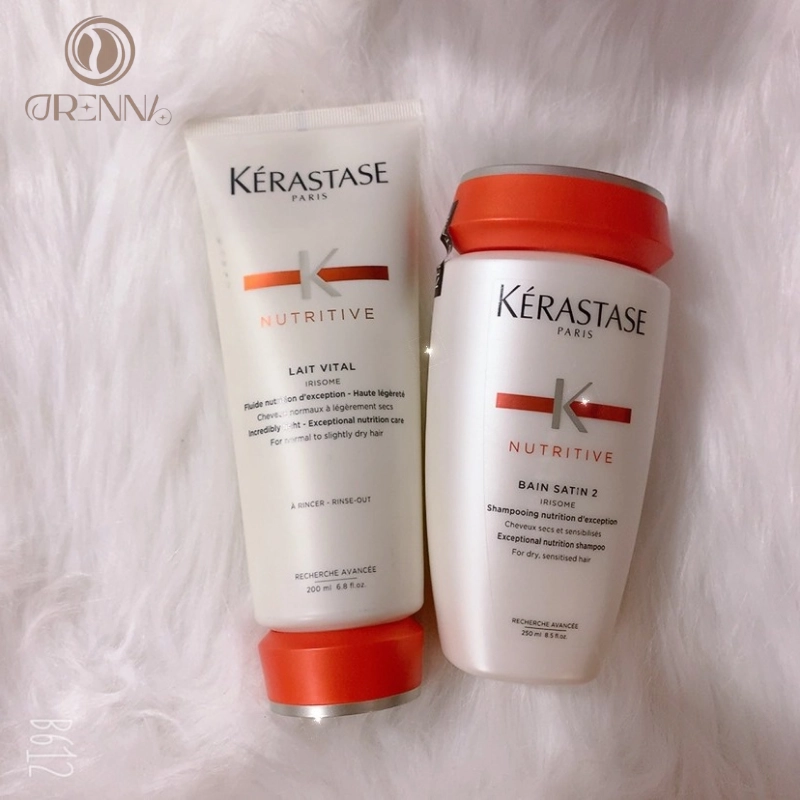 Dầu gội phục hồi tóc khô xơ Kérastase Nutritive Bain Satin 2
