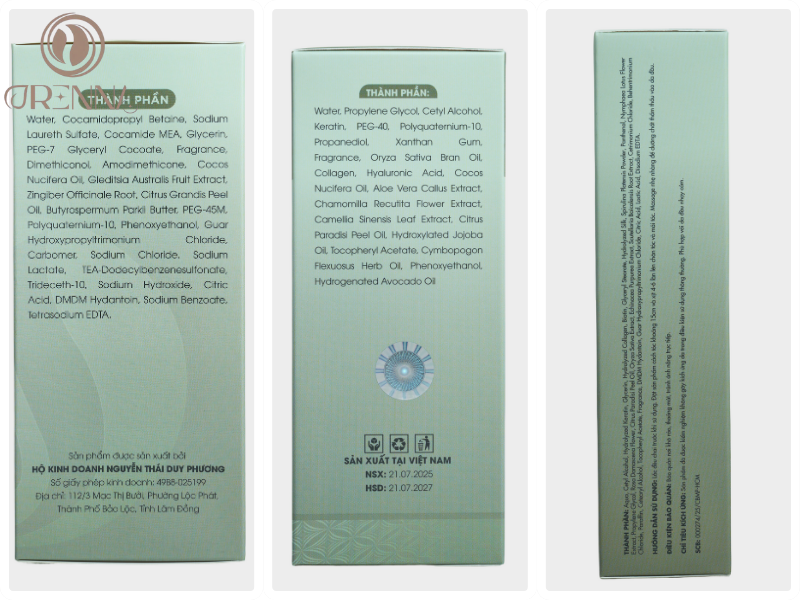 Thành phần an toàn giúp kiểm soát nhờn ngứa hiệu quả