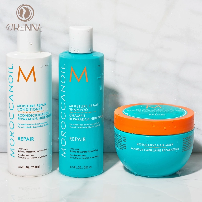 Dầu gội phục hồi tóc khô xơ Moroccanoil Moisture Repair Shampoo