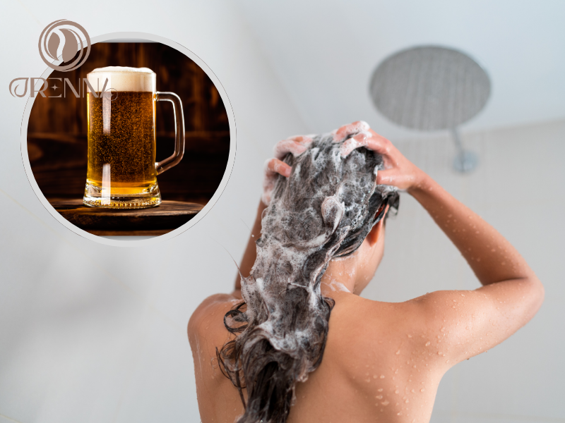 Gội đầu bằng bia trị gàu có hiệu quả không?